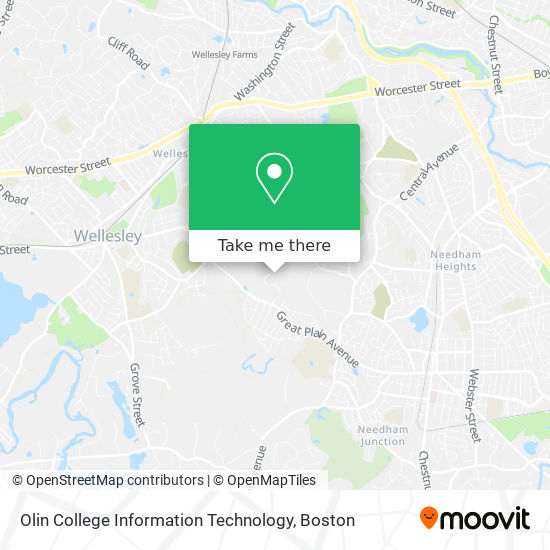 Olin College Information Technology map