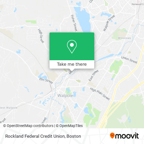 Rockland Federal Credit Union map