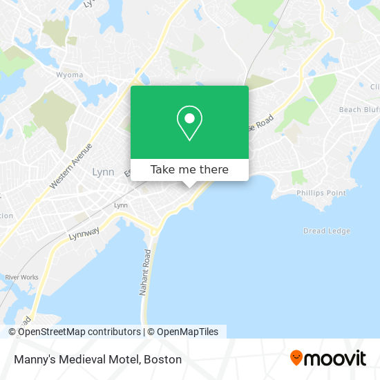 Mapa de Manny's Medieval Motel