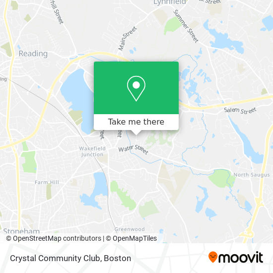 Crystal Community Club map