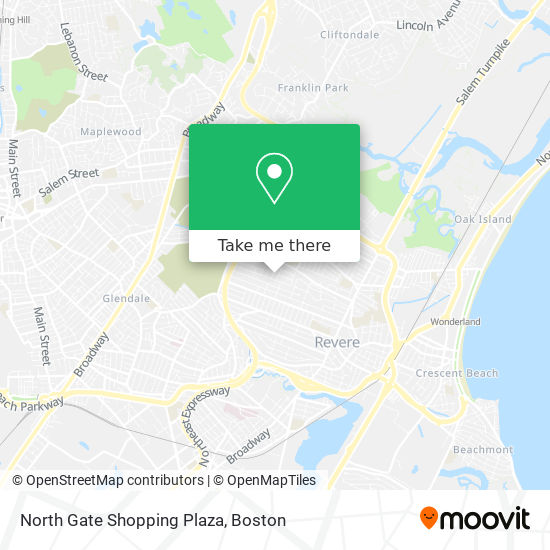 Mapa de North Gate Shopping Plaza