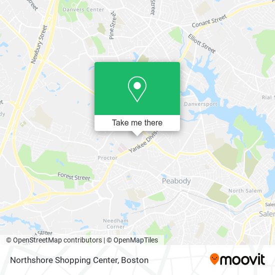 Northshore Shopping Center map