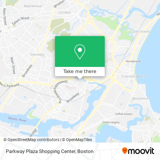 Mapa de Parkway Plaza Shopping Center