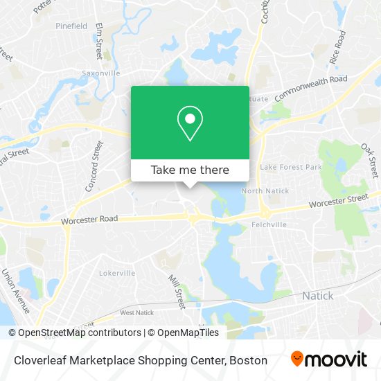 Cloverleaf Marketplace Shopping Center map