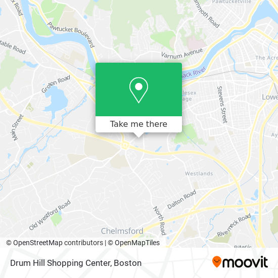 Drum Hill Shopping Center map