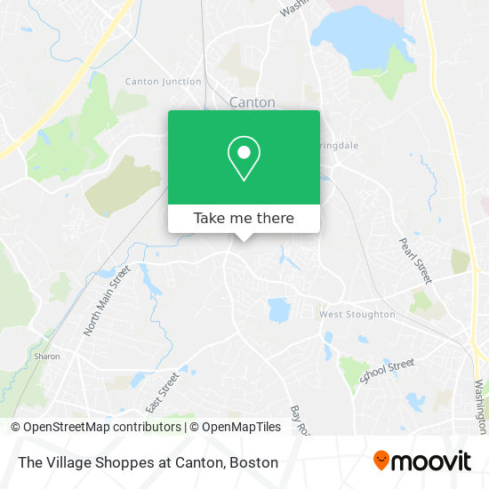 The Village Shoppes at Canton map