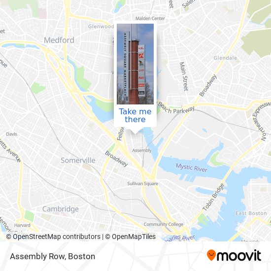 Assembly Row map