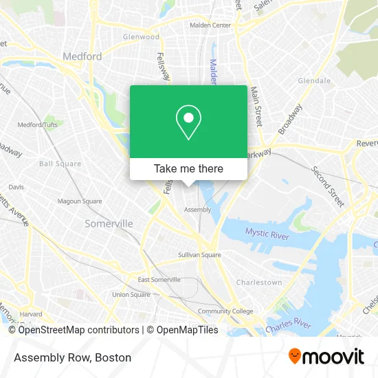 Assembly Row map