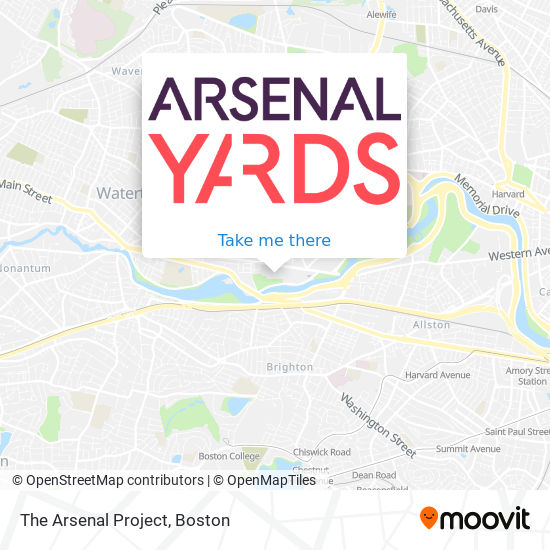 The Arsenal Project map