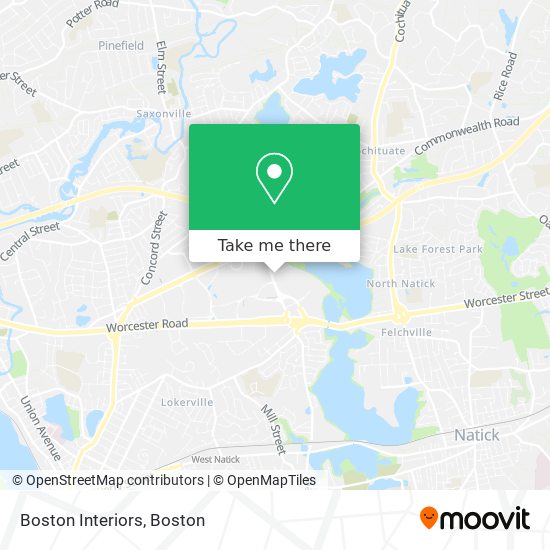 Boston Interiors map