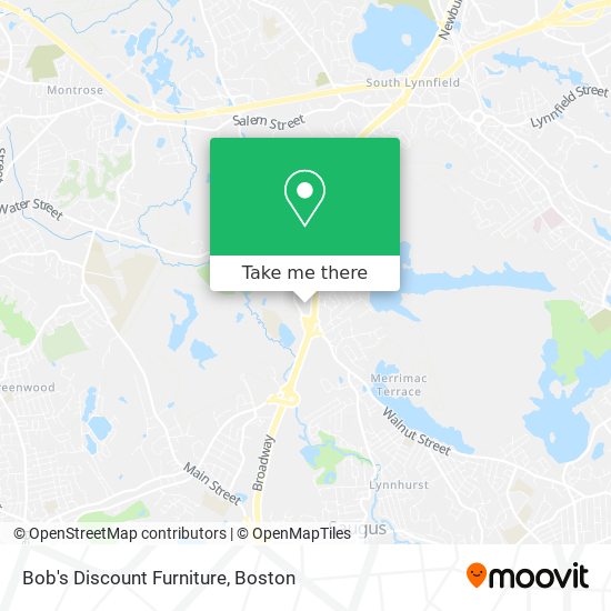 Mapa de Bob's Discount Furniture