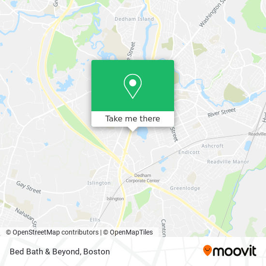 Bed Bath & Beyond map