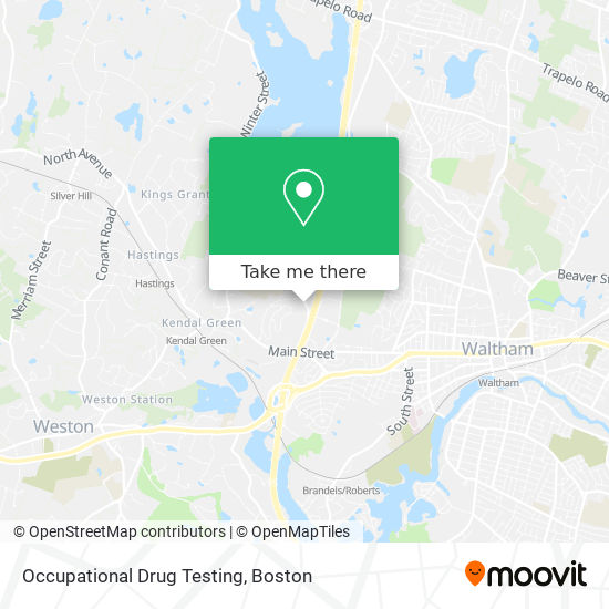 Occupational Drug Testing map