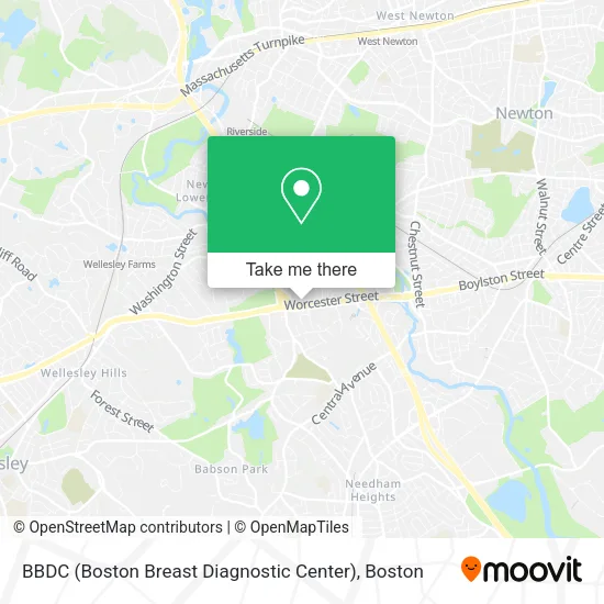 Mapa de BBDC (Boston Breast Diagnostic Center)