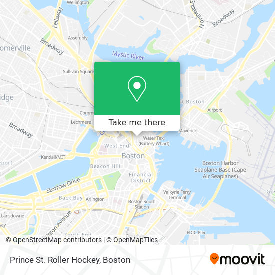 Mapa de Prince St. Roller Hockey