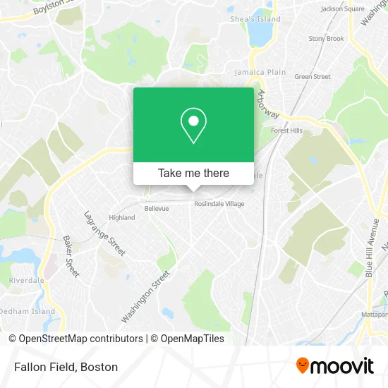 Fallon Field map