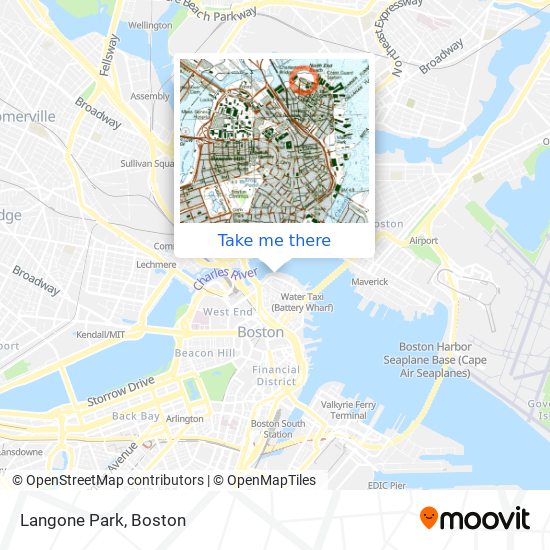 Mapa de Langone Park