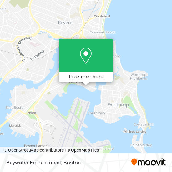 Baywater Embankment map