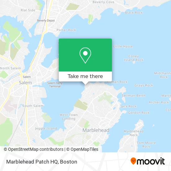 Marblehead Patch HQ map