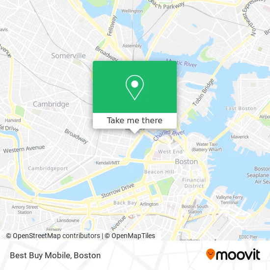 Best Buy Mobile map