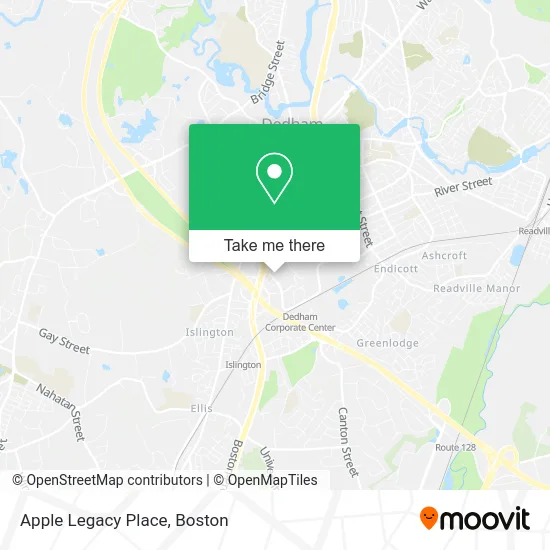 Apple Legacy Place map