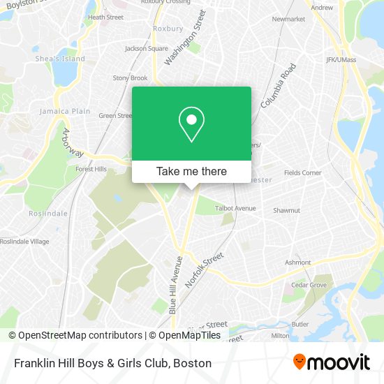 Mapa de Franklin Hill Boys & Girls Club