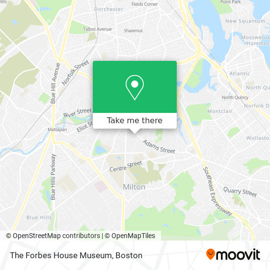 The Forbes House Museum map