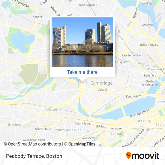 Peabody Terrace map