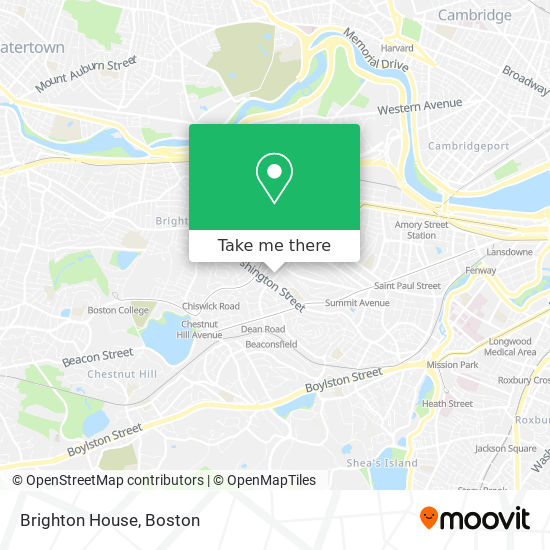 Brighton House map