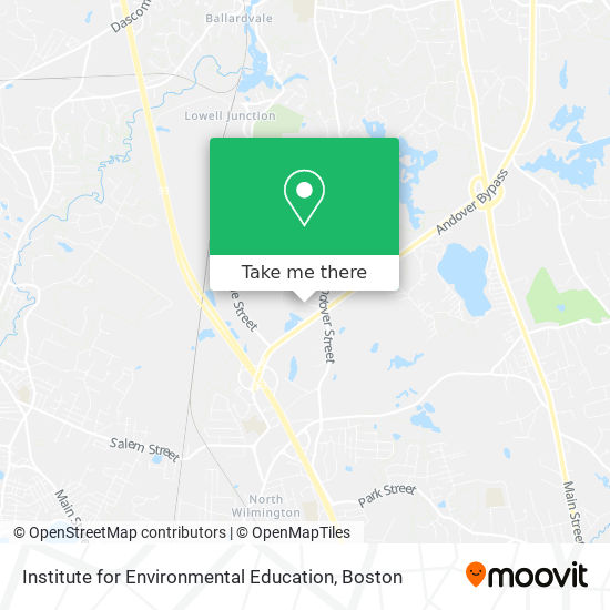 Institute for Environmental Education map