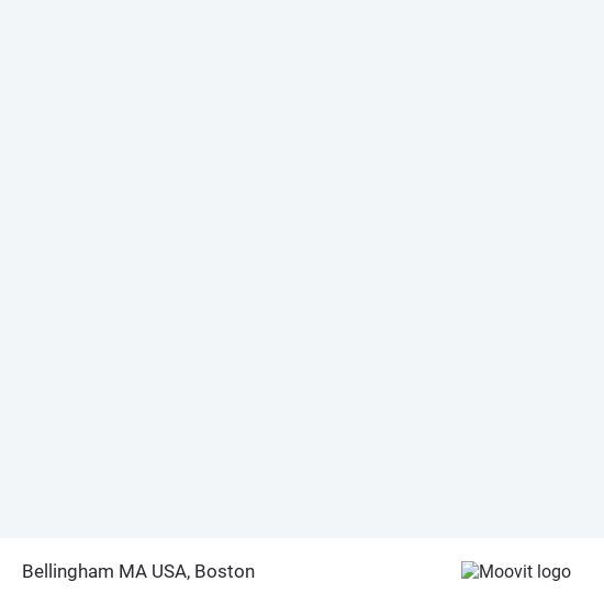 Mapa de Bellingham MA USA