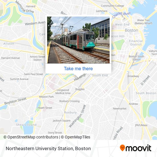 Directions To Northeastern University How To Get To Northeastern University Station In Boston By Subway, Bus Or  Train?