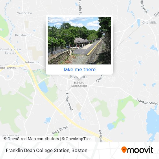 Mapa de Franklin Dean College Station