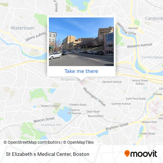 St Elizabeth s Medical Center map