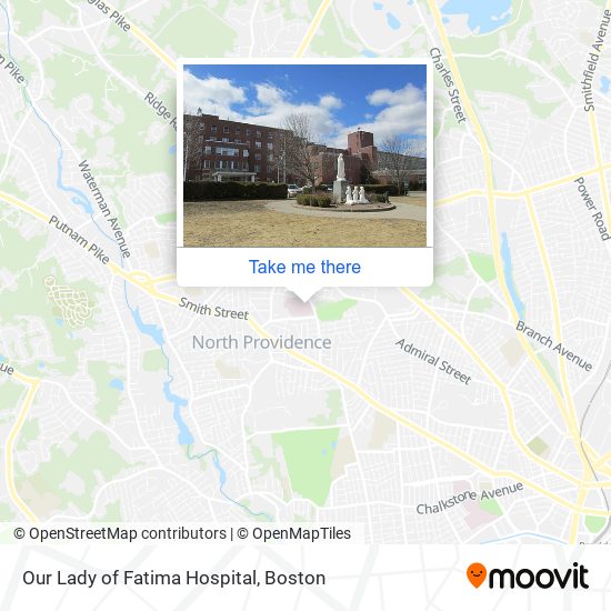 Our Lady of Fatima Hospital map