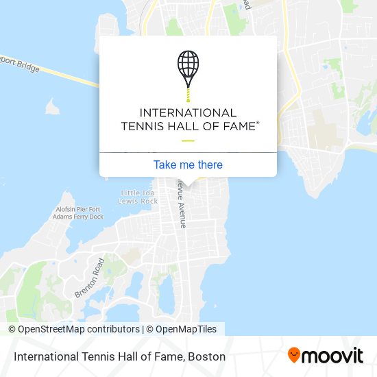 Mapa de International Tennis Hall of Fame