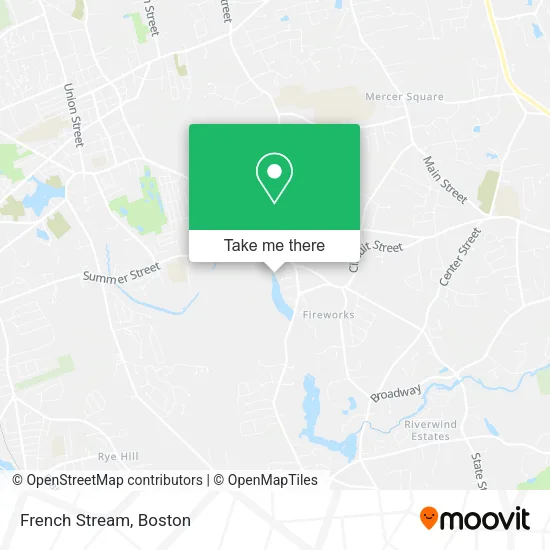 French Stream map