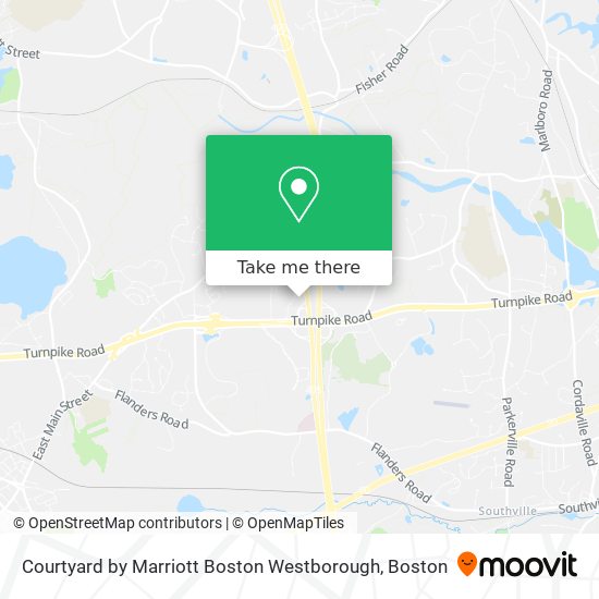 Mapa de Courtyard by Marriott Boston Westborough