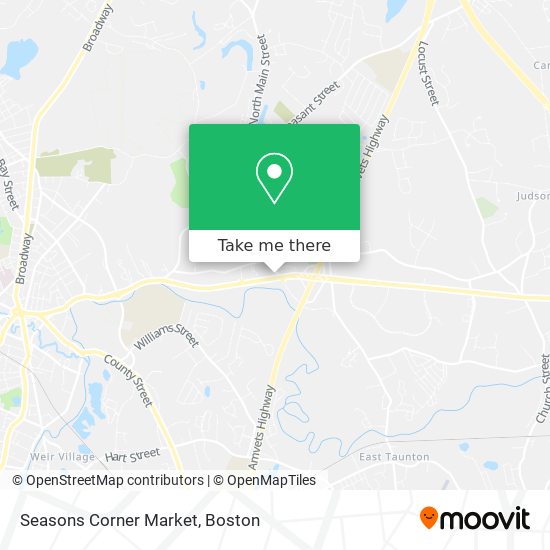 Seasons Corner Market map