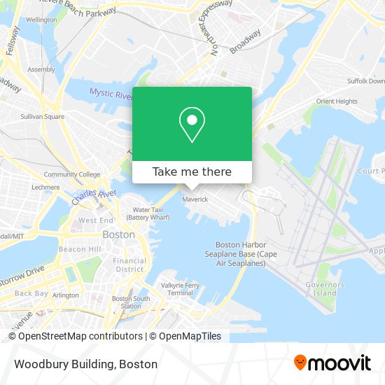 Mapa de Woodbury Building