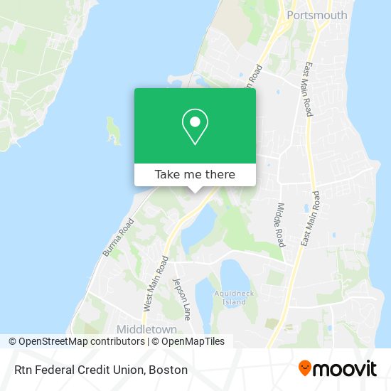 Rtn Federal Credit Union map