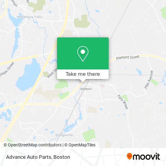 Advance Auto Parts map