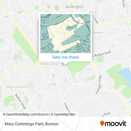 Mapa de Mary Cummings Park