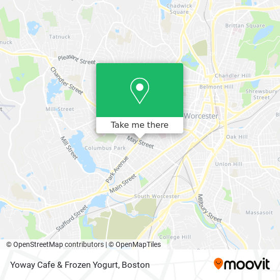 Mapa de Yoway Cafe & Frozen Yogurt