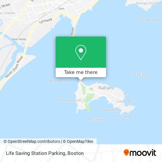 Life Saving Station Parking map