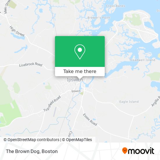 The Brown Dog map