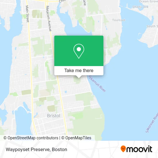 Waypoyset Preserve map