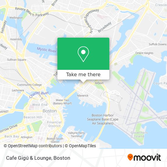 Cafe Gigú & Lounge map
