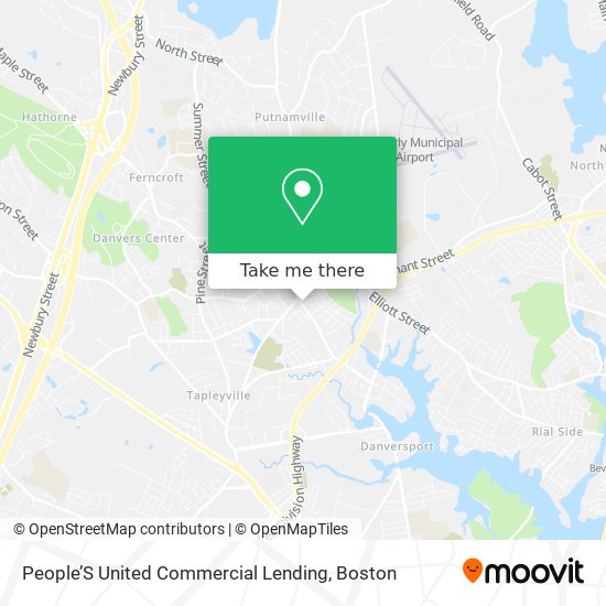 Mapa de People’S United Commercial Lending