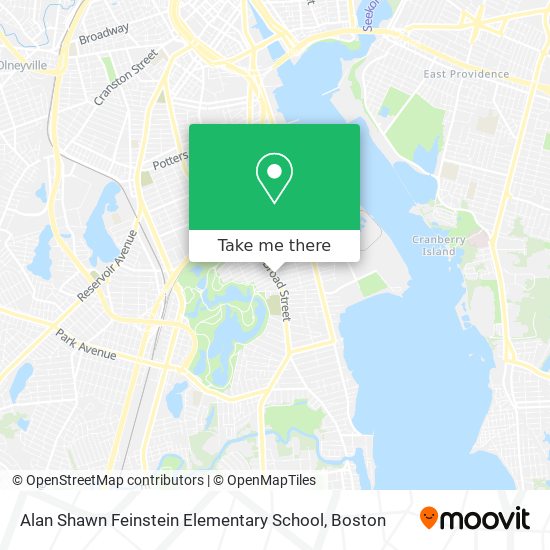 Alan Shawn Feinstein Elementary School map